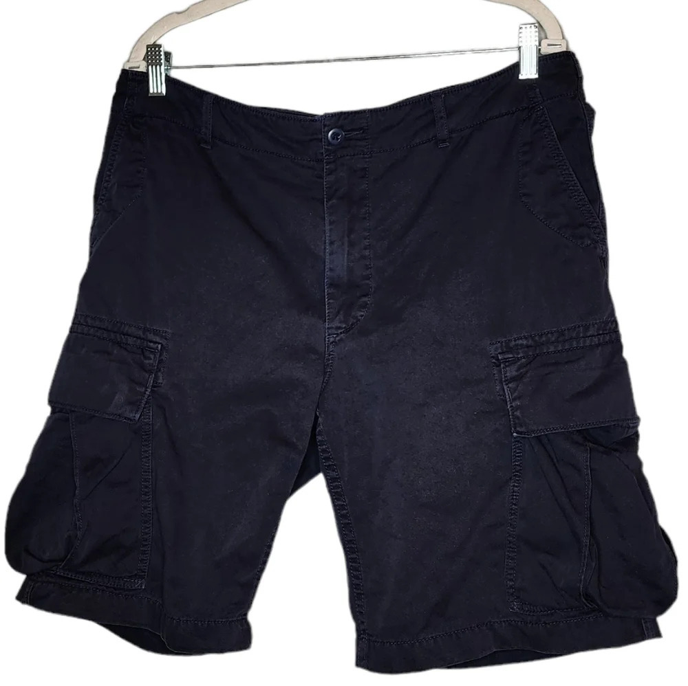 J. Crew navy stanton cargo shorts